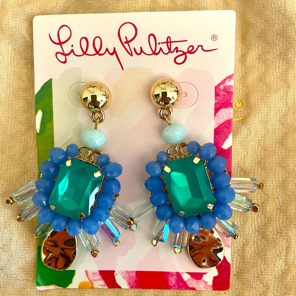 Lilly Pulitzer Island Jungle Earrings